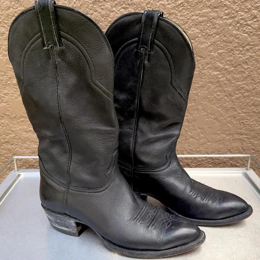 Hondo Boots Cowboy Leather Boots - Size 9 1/2 D